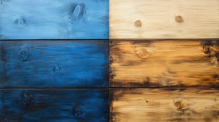 Wooden panels in four stunning colors showcasing rustic textures for creative design inspiration....