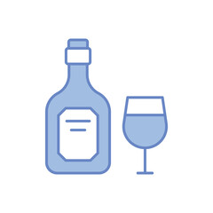 Wine  vector icon