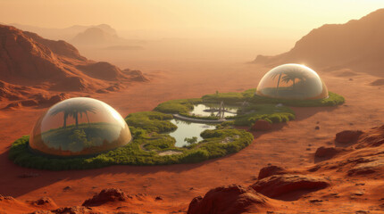 Innovative Martian habitat showcases sustainable living in a harsh desert environment