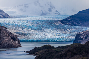 Nice view of Torres Del Paine National Park, Chile.