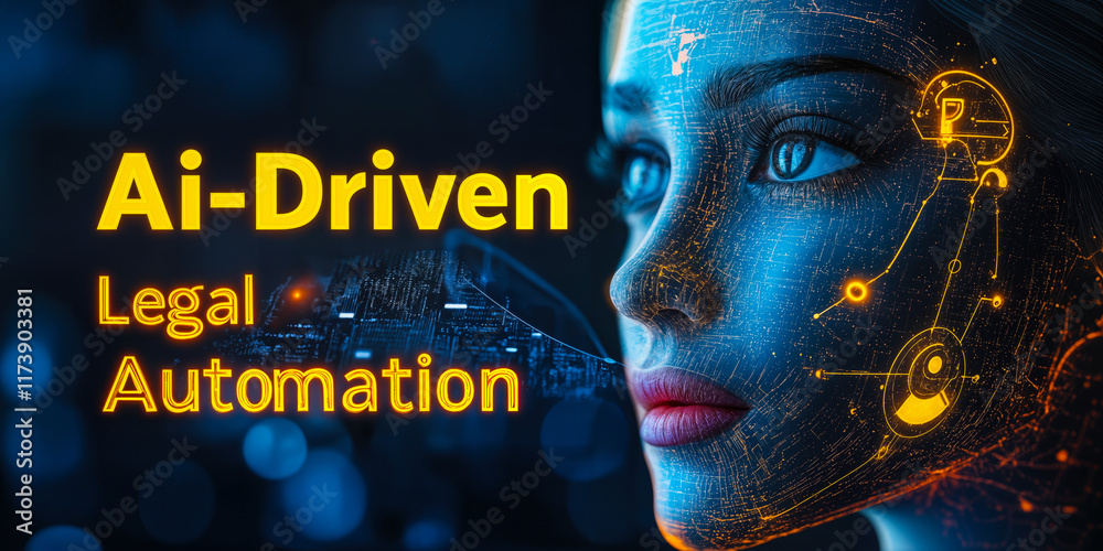 Poster transformative ai-driven legal automation enhancing workflow efficiency in document drafting