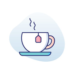 Tea Cup vector icon