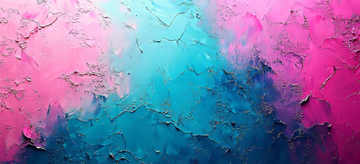 Fototapeta premium Abstract Pink and Blue Texture Art