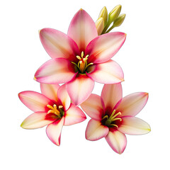 Fototapeta premium frangipani flower isolated on white background