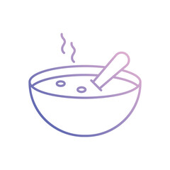 Soup vector icon