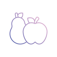 Fruit vector icon