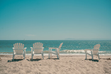 chairs on the beach