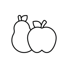 Fruit vector icon