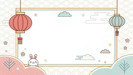 cute chinese pattern beautiful background