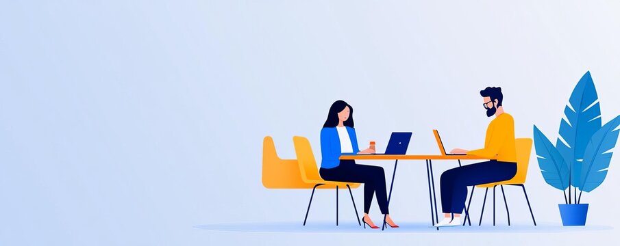 Consultant collaborating with graphic designers on a rebranding project in a creative hub, Rebranding, Revitalizing business identity