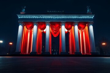Poland's Monument Celebrating Independence Day