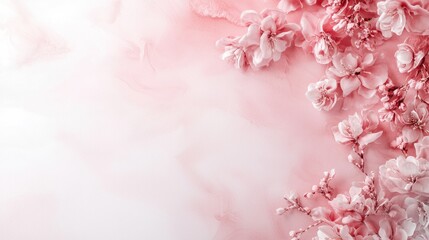 Fototapeta premium Soft Watercolor Wallpaper in Muted Dusty Pink Tones