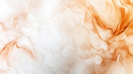 Subtle Warm Watercolor Wallpaper in Pale Peach Hues
