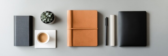 Minimalist workspace essentials for aspiring entrepreneurs creating innovative ideas