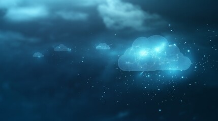 Cloud Storage Solutions with Diffused Lighting Effects