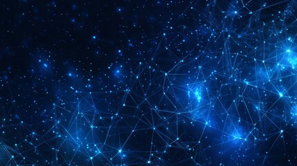 High Contrast Data Networking Vector Illustration