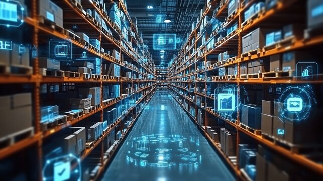 Smart Warehouse Management System with IoT Devices for Efficient Inventory and Predictive Maintenance