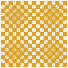 Obraz premium seamless background with flowers. with orange color. cool