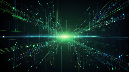 green technology futuristic and innovation background. Environment technology.Abstract technology background.Vector illustration