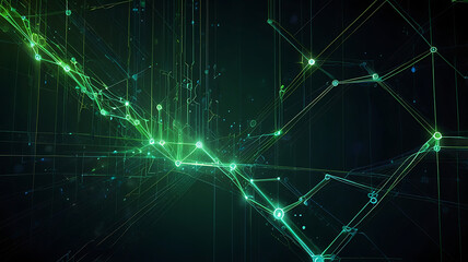 green technology futuristic and innovation background. Environment technology.Abstract technology background.Vector illustration