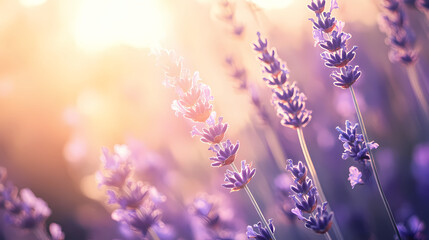 Naklejka premium Lavender light effects with vintage lens flare and dreamy transitions for serene overlays. Candescent. Illustration