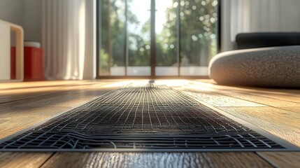Efficient Radiant Heating System with Insulated Pipes for Modern Home Comfort