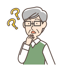 認知症のおじいさん