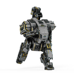 the war machine is running fast on white background