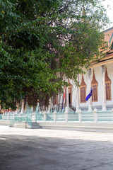 The royal palace in Phnom Penh Cambodia