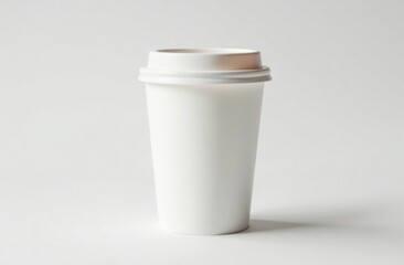 Coffee paper cup mockup