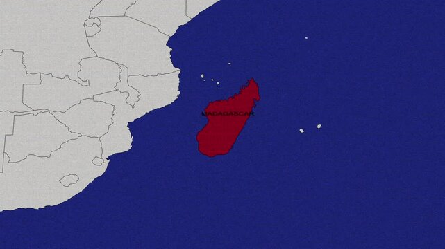 Map Of Madagascar