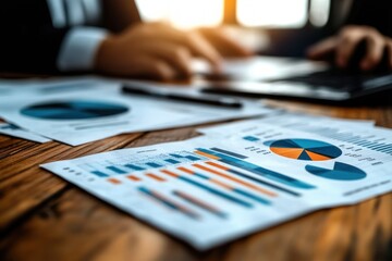 Business Analysis Financial Advisory Investment Planning Meeting with Clients in Office