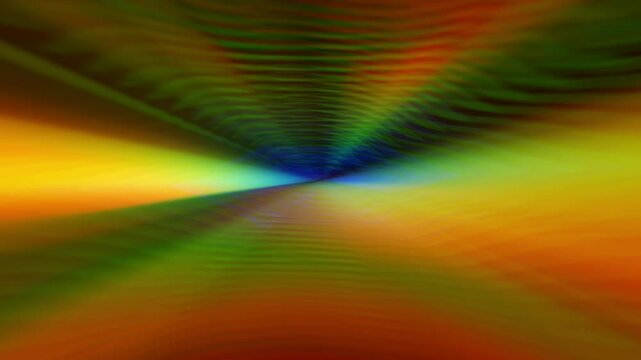 Colorful abstraction on a dark background showcasing vibrant movement