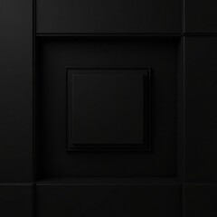 Square in a Black Frame
