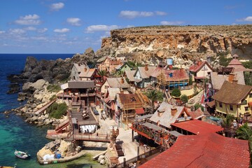 Popeye Village Malta, old Film set