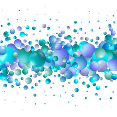 Blue  Pearl. Falling Gems Abstract Background. Shiny Design. Png