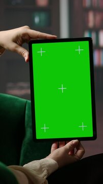 Vertical Video Psychotherapy session for a military veteran in distress with mockup screen, showcasing counseling support for PTSD and trauma after combat. Armed forces soldier with war flashbacks