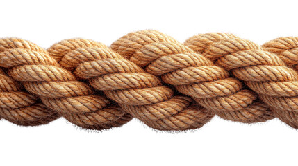 Fototapeta premium rope isolated on white background