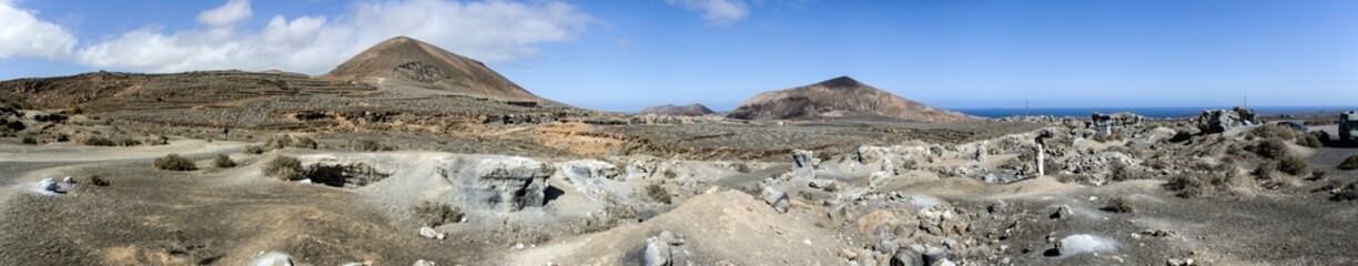 Bizarre Felslandschaft Antigua Rofera