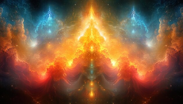 Vibrant Digital Painting of Lord Shiva and Parvati for Maha Shivratri Celebration