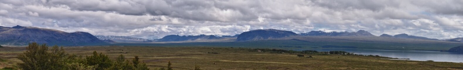 Thingvellir National Park &THORN;ingvellir, historic site, first parliament and national park UNESCO in Iceland, east of Reykjav&iacute;k Europe