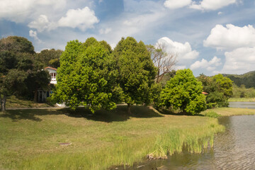 Cuba, Vinales, Las Terrazas, Province of Pinar.  The Valley of Viñales, Cuba's Shanrgi-La. Cuba Lake. 2016-04-07