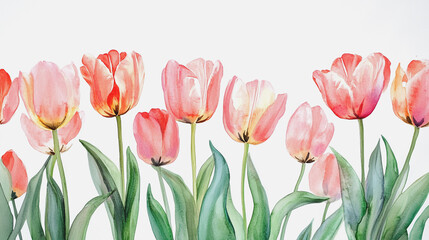 Fototapeta premium Elegant wedding invitation card background vector. Minimal hand painted watercolor botanical flowers texture template background. Design for wedding, vip cover, poster, rsvp moderncard.Valentine's Day