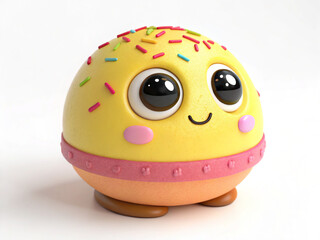 funny easter egg. easter, toy, egg, decoration, object, ball, bank, pink, celebration, isolated, money, holiday, color, spring, piggy, colorful, yellow, blue, child, eggs