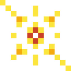 Pixel Star Sparkle Twinkle