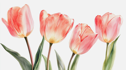 Naklejka premium Elegant wedding invitation card background vector. Minimal hand painted watercolor botanical flowers texture template background. Design for wedding, vip cover, poster, rsvp moderncard.Valentine's Day