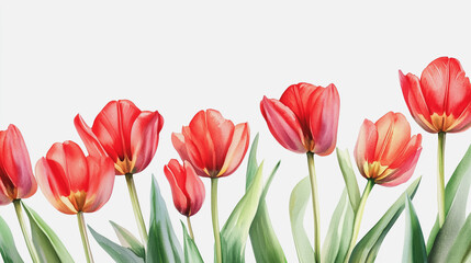 Fototapeta premium Elegant wedding invitation card background vector. Minimal hand painted watercolor botanical flowers texture template background. Design for wedding, vip cover, poster, rsvp moderncard.Valentine's Day