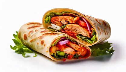 grilled chicken with vegetables