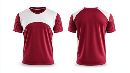 A sports t-shirt jersey design concept featuring front and back views for various sports including Soccer, Cricket, Football, Volleyball, Rugby, tennis, gaming, basketball, golf, badminton, and