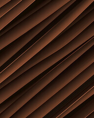 Obraz premium Diagonal Brown Stripes Abstract Background